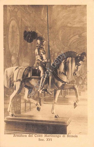 Cartolina Torino Timbro Armeria Reale Armatura dei Conti Martinengo di …