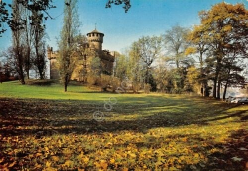 Cartolina Torino Valentino timbro quadrato filatelico Italia '85