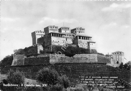 Cartolina Torrechiara Castello