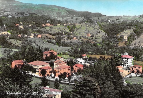 Cartolina Torriglia Località Prato panorama 1967