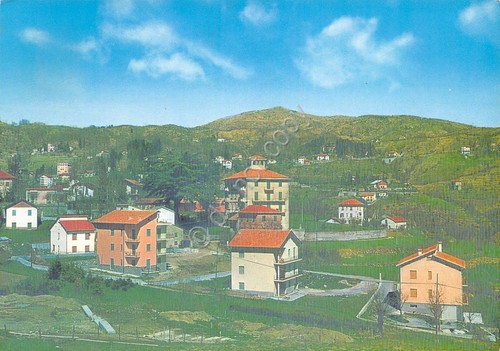 Cartolina Torriglia panorama Ritrovo Pro Torriglia 1970
