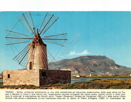 Cartolina Trapani Saline