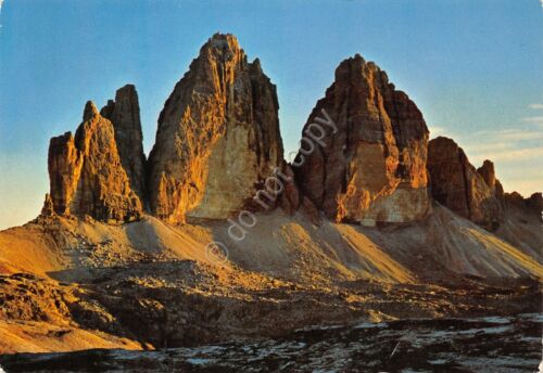 Cartolina Tre Cime di Lavaredo 1971 timbro rifugio (Belluno)