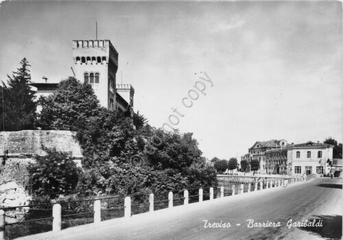 Cartolina Treviso Barriera Garibaldi 1953