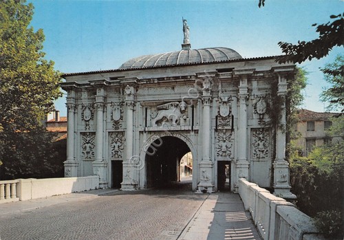 Cartolina Treviso Porta San Tommaso anni '70