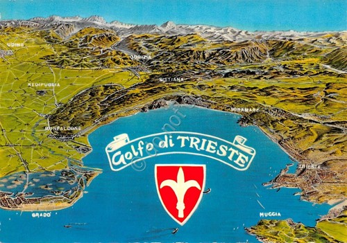 Cartolina Trieste Golfo