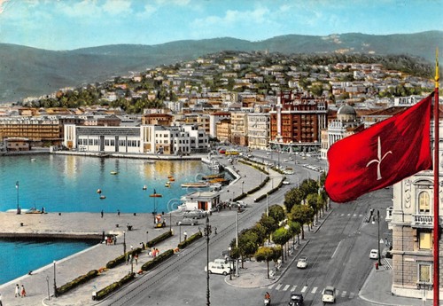 Cartolina Trieste la Riva 1965