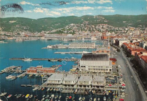 Cartolina Trieste le Rive