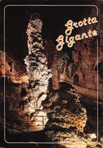 Cartolina Trieste Opicina Grotta Gigante