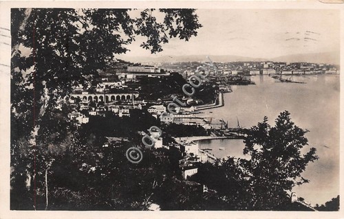 Cartolina Trieste Panorama da Barcola 1928