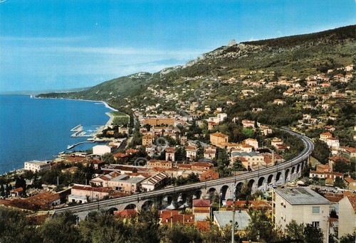 Cartolina Trieste panorama verso Miramare