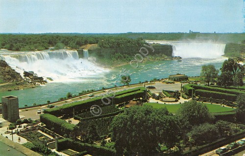 Cartolina USA NY Niagara Falls general view