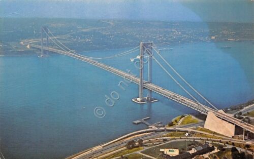 Cartolina USA Verrazano Narrow's bridge 1970