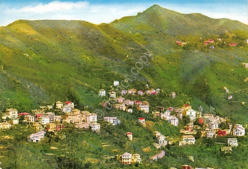 Cartolina Uscio panorama 1971