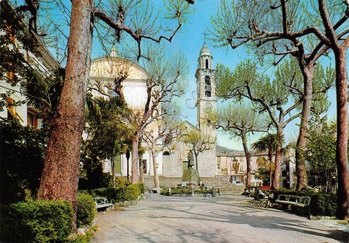 Cartolina Uscio Piazza XX Settembre 1972