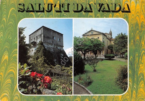 Cartolina Vada vedute (Livorno)