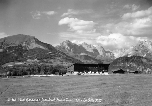 Cartolina Val Gardena Sportohtel Monte Pana Le Odle (Bolzano)
