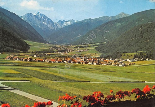 Cartolina Val Pusteria Valdaora di Mezzo panorama