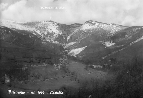 Cartolina Valcasotto Castello