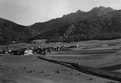 Cartolina Valdaora di Mezzo panorama