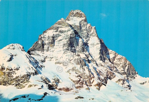 Cartolina Valle d'Aosta Monte Cervino