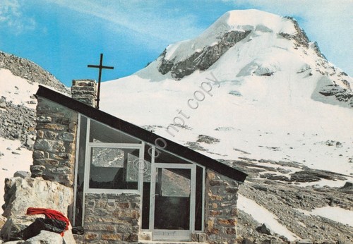 Cartolina Valle d'Aosta Rifugio Vittorio Emanuele II Chiesetta