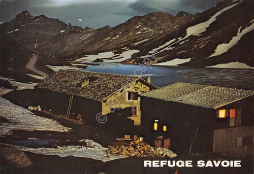 Cartolina Valle d' Aosta Valsavarenche Rifugio Savoia