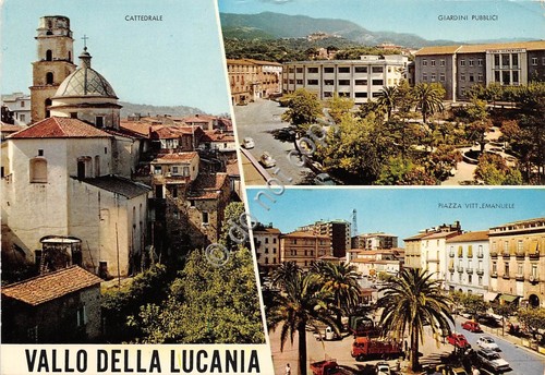 Cartolina Vallo della Lucania Vedutine 1973
