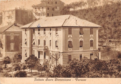 Cartolina Varazze Istituto Suore Domenicane anni '40