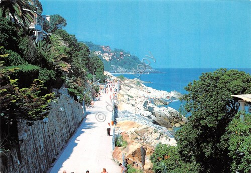 Cartolina Varazze Lungomare Europa (Savona)