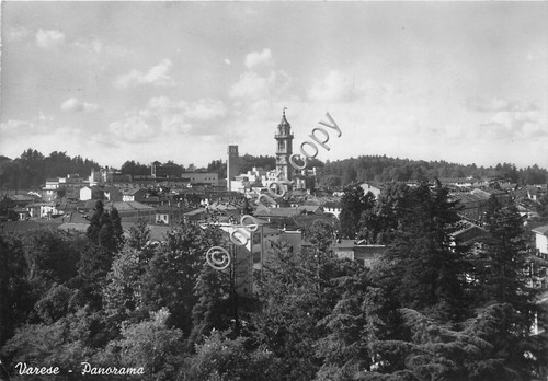 Cartolina Varese Panorama 1942
