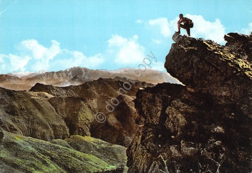 Cartolina Varese Panorama alpino da Campo dei Fiori animata