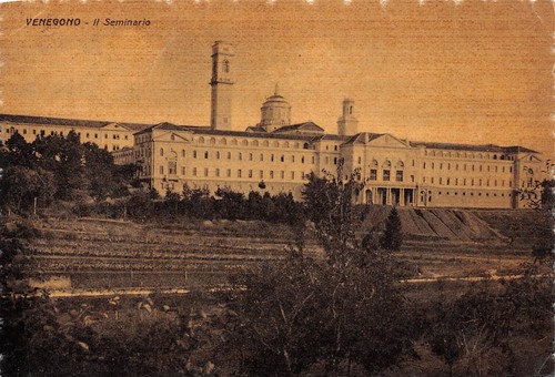Cartolina Venegono Seminario 1957