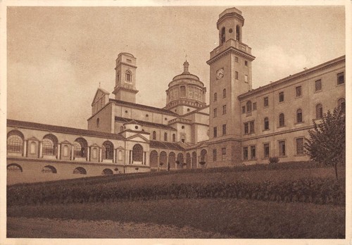 Cartolina Venegono Seminario Arcivescovile Milanese 1937