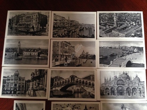 Cartolina Venezia 12 Cartoline artistiche anni '30 Ed Scrocchi con …