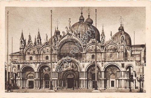 Cartolina Venezia Basilica di San Marco