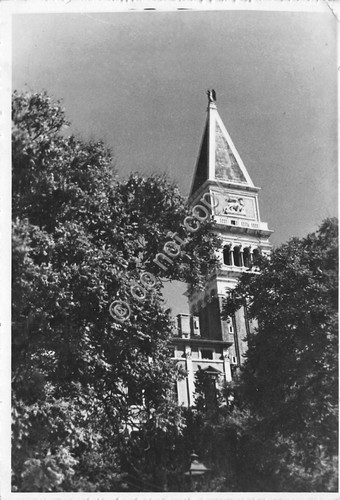 Cartolina Venezia Campanile San Marco 1942