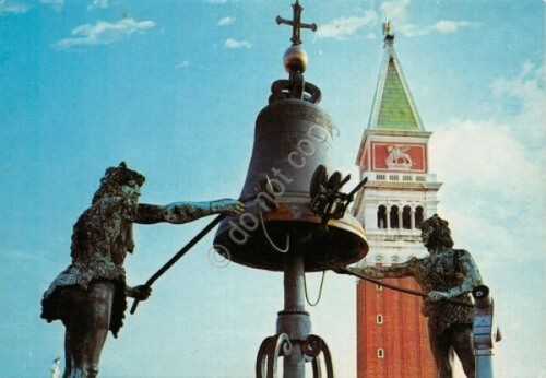 Cartolina Venezia i Mori campana