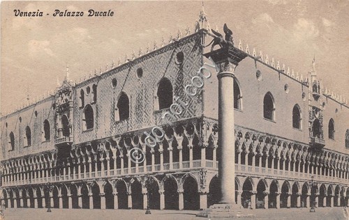 Cartolina Venezia Palazzo Ducale
