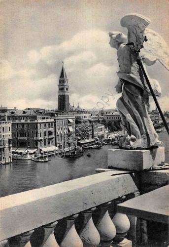 Cartolina Venezia Panorama visto dalla Madonnina della Salute anni '50