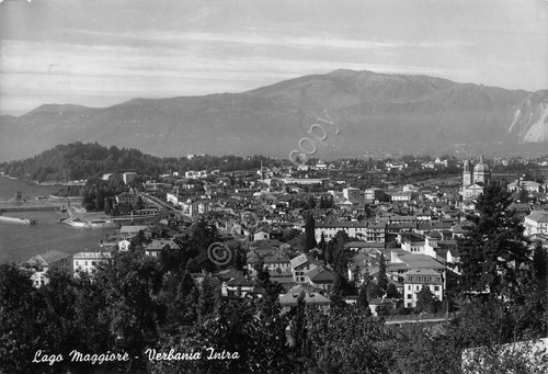 Cartolina Verbania Intra Panorama 1959