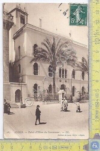 Cartolina VG Algeri - Palais d'Hiver Governeur - Congo - …