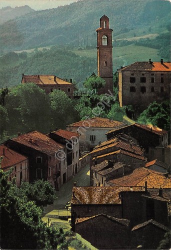 Cartolina Vianino Panorama parziale dall'alto 1978 grinza