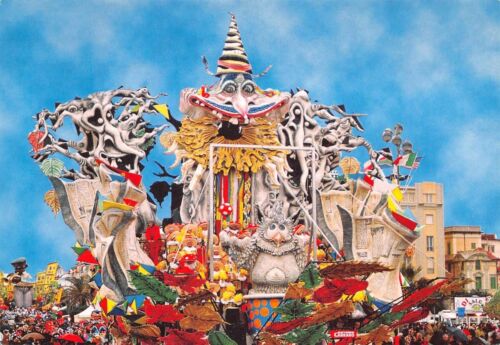 Cartolina Viareggio Carnevale e questa bella festa iniziò nella foresta …