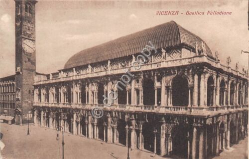 Cartolina Vicenza Basilica Palladiana