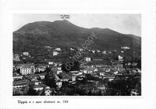Cartolina Viggiù e dintorni Panorama