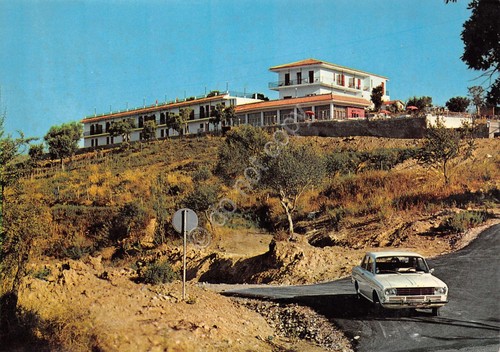 Cartolina Villammare Albergo Le Terrazze auto anni '70