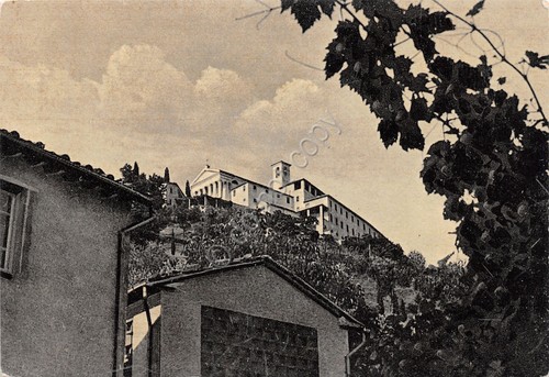 Cartolina Vinchiana Chiesa e Ritiro dell'Angelo PP. Passionisti anni '50