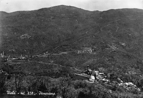 Cartolina Viola Panorama 1966