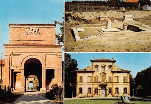 Cartolina Voghiera vedute (Ferrara)